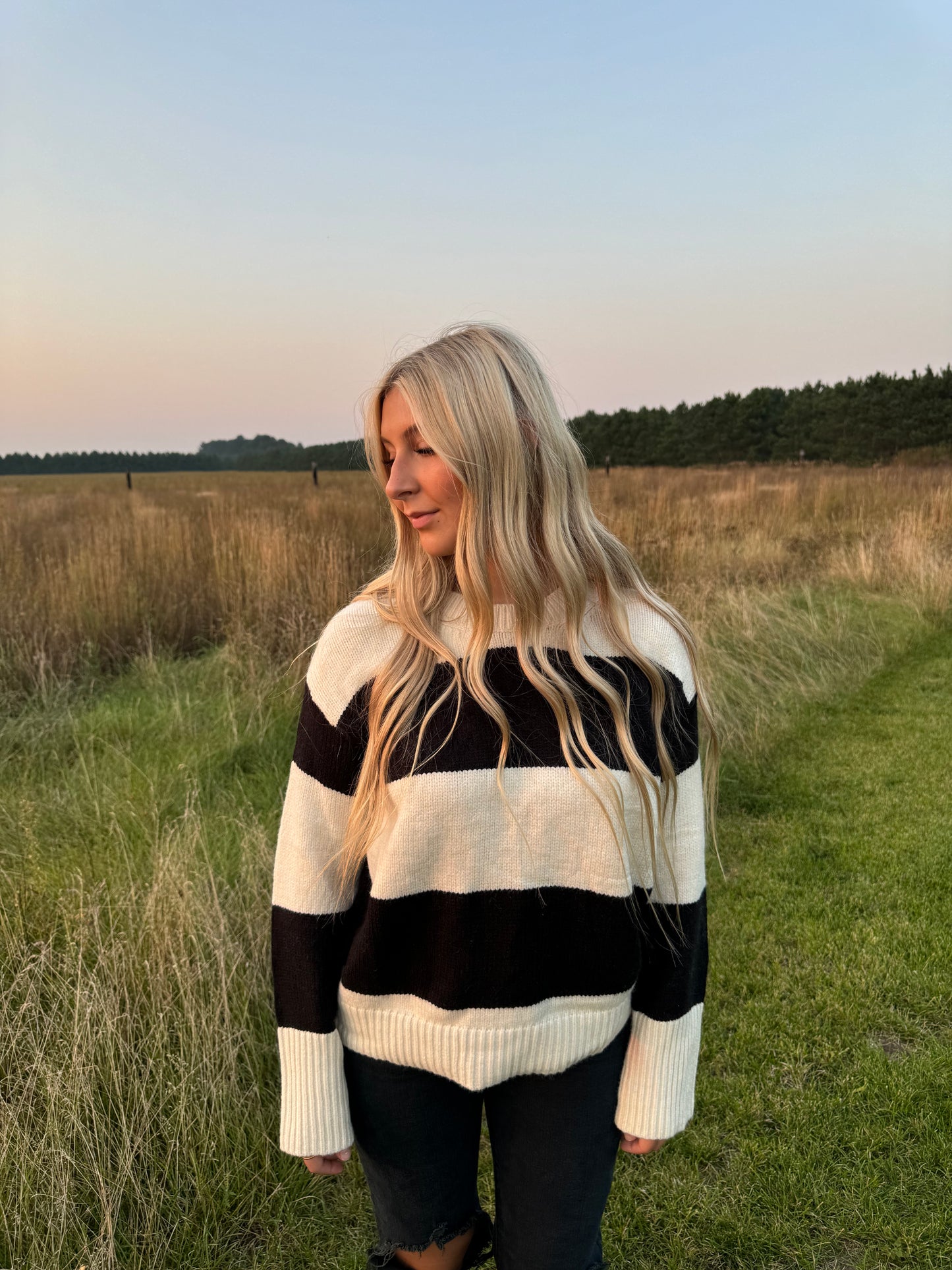 Simple Striped Sweater