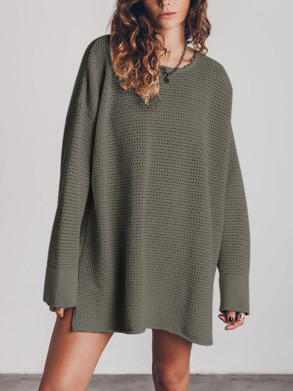 Waffle Breeze Sweater