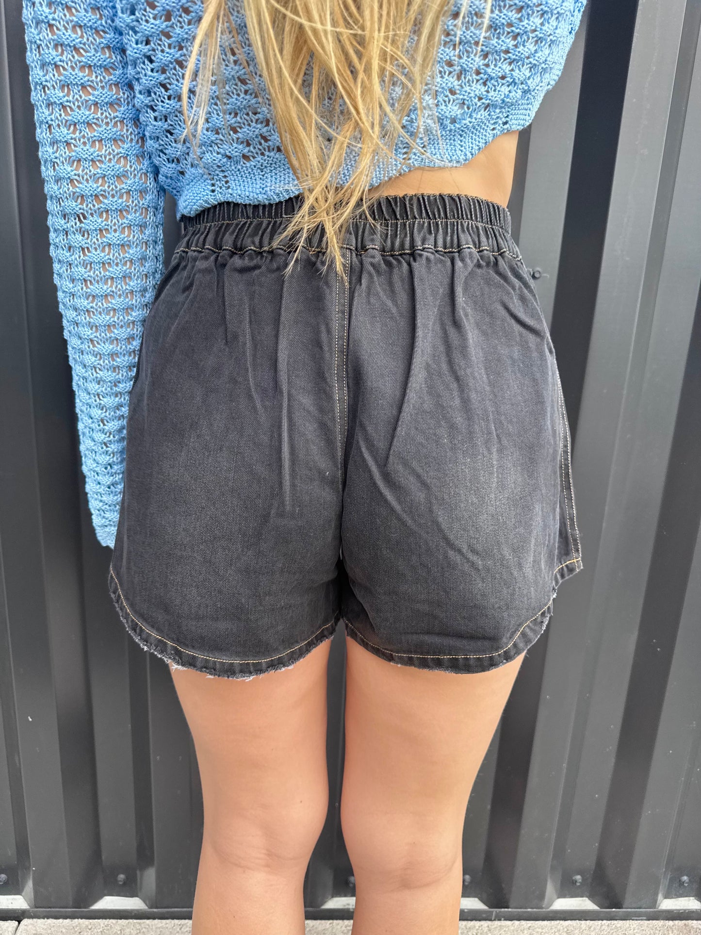 Off Duty Denim Shorts