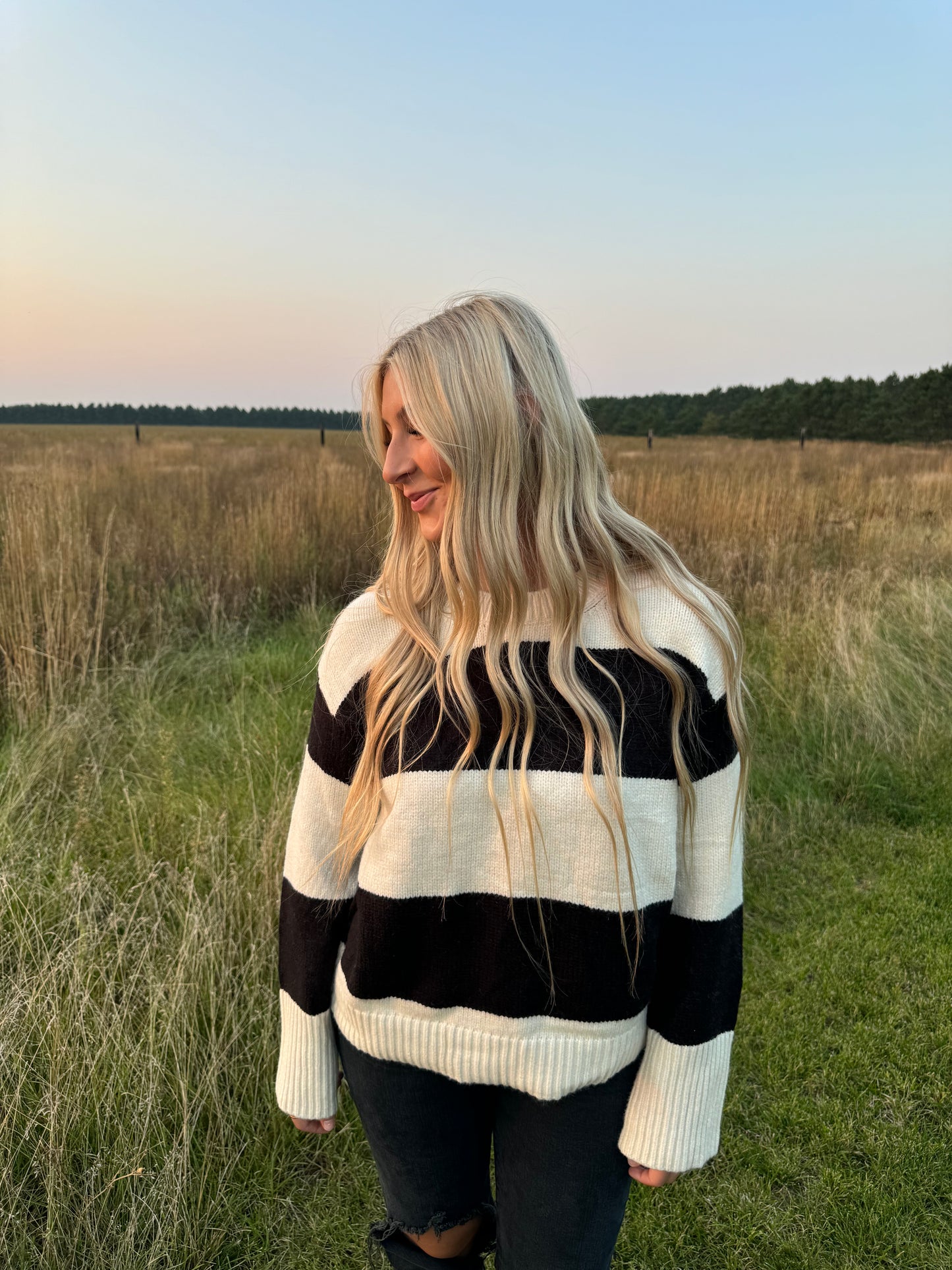 Simple Striped Sweater