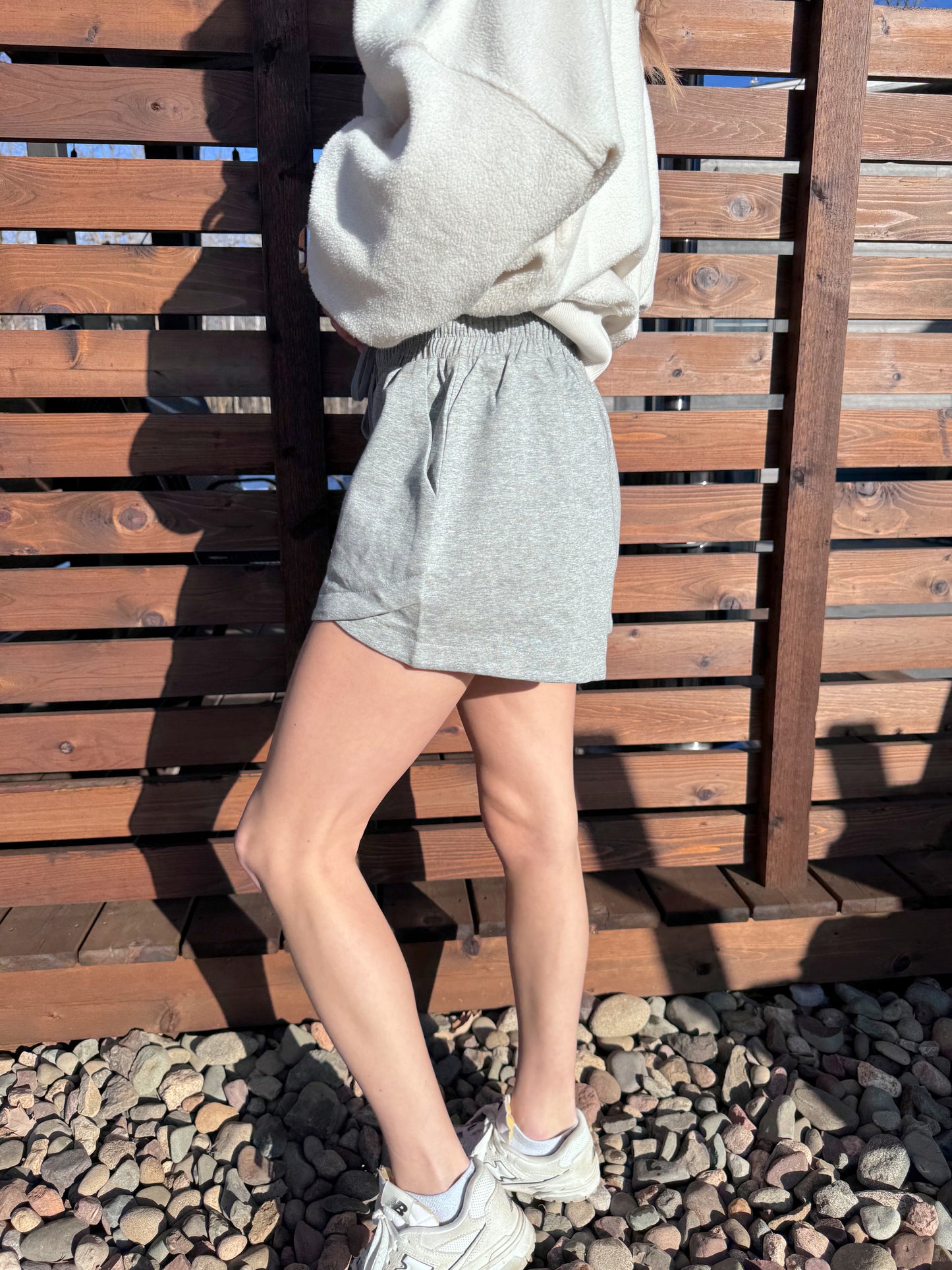 Lena Shorts - Grey
