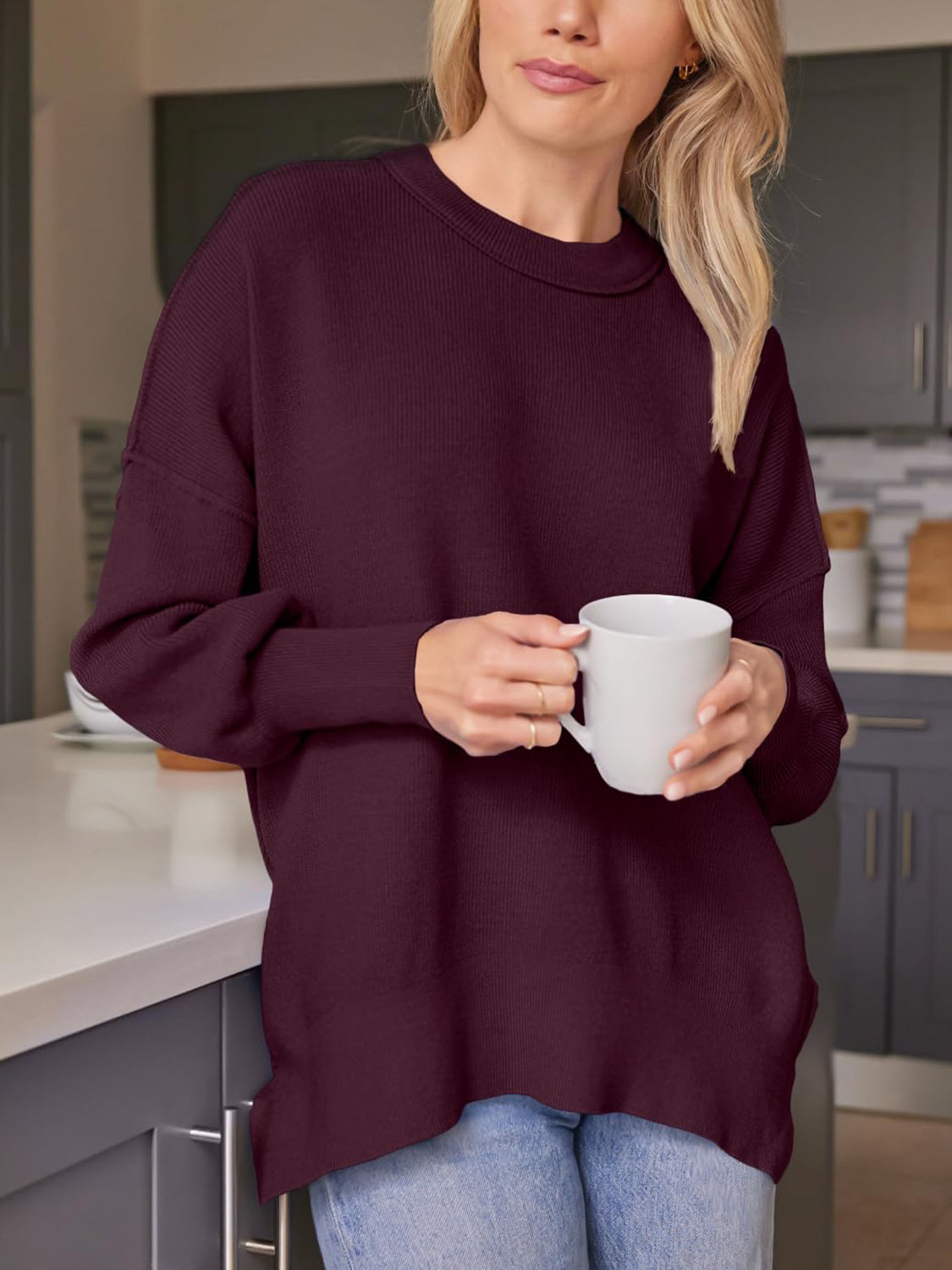 Rho Round Neck Sweater