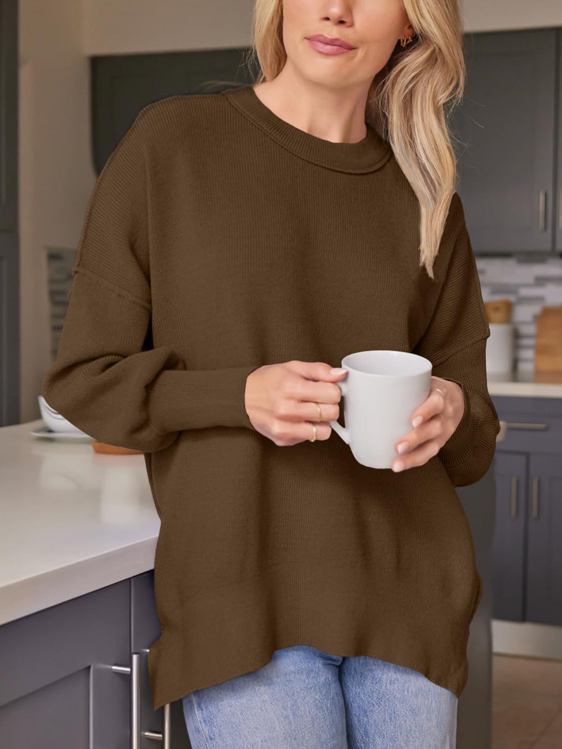 Rho Round Neck Sweater